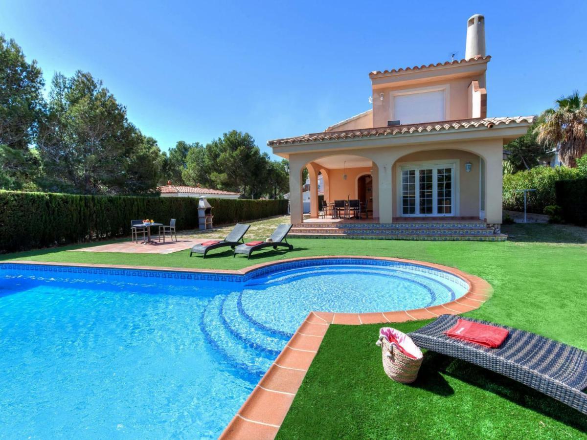 Villa Villa Caleta By Interhome Les Tres Cales Luaran gambar